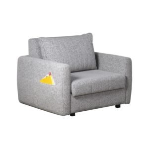 Single sofa bed, width 100 Arta